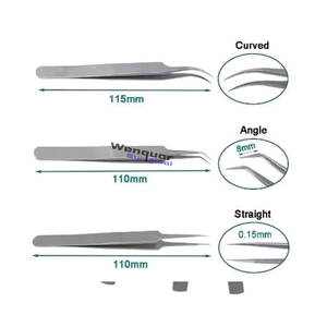 Pinzas para Trasplante Capilar Asequibles de 11 cm, Pinzas de Extracción FUE de Acero Quirúrgico Duradero para Uso de Principiantes y Profesionales - Product Image 2