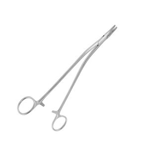 Pinzas Portaagujas Rectas, Pinzas Quirúrgicas de 15 cm con Punta TC, Acero Metálico, Pinzas de Operación para Cirugía General - Product Image 2