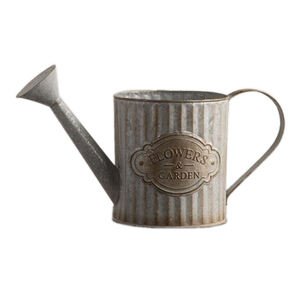 Arrosoir en métal galvanisé parfait avec poignée en cuivre, pulvérisateur de plantes de jardin, rustique, extérieur, taille, forme et couleur personnalisées - Product Image 5