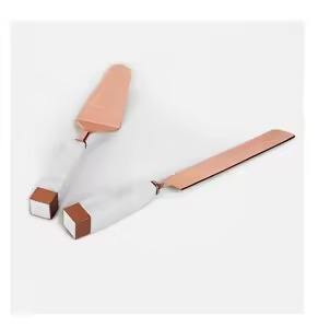 Juego de servidor de pasteles de alta calidad con mango de mármol, cuchillo de postre Premium, utensilios de cocina elegantes para pasteles y eventos especiales - Product Image 4