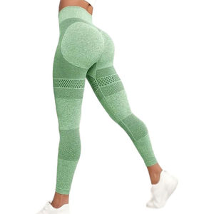 Leggings de yoga fitness pour femmes à la mode nouvelle conception de couleur unie pour la saison d'automne vêtements de sport pour les femmes de grande taille - Product Image 4