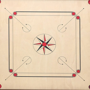 Planche de Carrom en bois durable de 32 pouces Jeu de société populaire pour le plaisir et le divertissement pour la maison ou l'extérieur Prix bas - Product Image 2