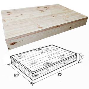 Support de présentation rotatif en bois naturel pour les magasins de détail - Product Image 2