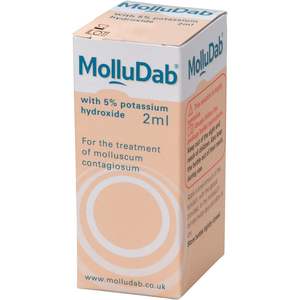 Solución Molludab Molluscum 5% Tratamiento Alcalino para Molluscum Contagiosum - Product Image 3