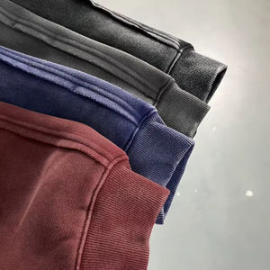 Sweats à capuche en coton avec logo personnalisé de haute qualité Sweats à capuche en molleton épais Sweats à capuche en coton surdimensionnés vierges personnalisés grande taille pour hommes - Product Image 2