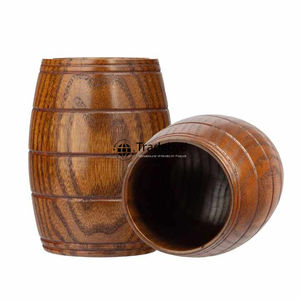 Unique Wooden Glass Eco Friendly Rustic Cup for Dining <b>Gift</b> and Table Setting by Tradebyd - Product Image 2