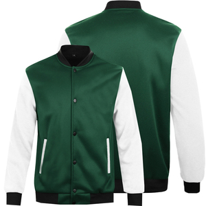 แจ็กเก็ตเบสบอลสีดำสำหรับผู้ชายและผู้หญิงเสื้อแจ็กเก็ตเบสบอลปักลายสำหรับผู้ชายเสื้อแจ็กเก็ตเลตเทอร์แมนสำหรับฤดูใบไม้ร่วง - Product Image 2