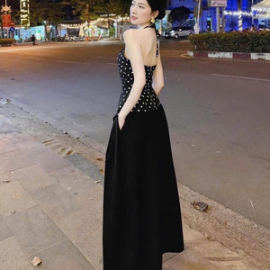 Conjunto de falda larga informal de 2 piezas para mujer, embalaje personalizado, tejido sólido, precio de fábrica, fabricante de Vietnam, ODM Natural - Product Image 4