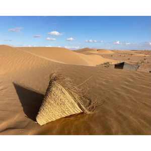 Vente en gros d'abat-jour d'intérieur en jonc de mer marocain 26cm/30cm lustre en rotin et bambou plafonnier en jute pour la décoration intérieure - Product Image 4