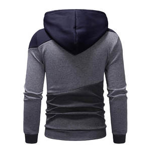 Best Selling Custom Made Long Sleeve Fleece <b>Hoodies</b> Solid <b>Black</b> Multi-Color <b>Zipper</b> Design Thick Comfortable for Plain Dyed - Product Image 2