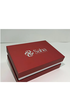 กล่องกระดาษคราฟท์ทำมือแบบมีฝาปิดเองสำหรับนาฬิกาเคลือบด้านใช้งานตามต้องการจากโรงงาน - Product Image 2