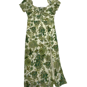 Utilisé d'occasion longues robes en poly soyeux taille de mélange AU à la mode - Product Image 1