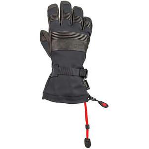 Proveedor directo de fábrica, guantes de esquí de dedo completo aislados de alta calidad, diseño de logotipo personalizado, cuero de cabra para deportes de invierno - Product Image 5