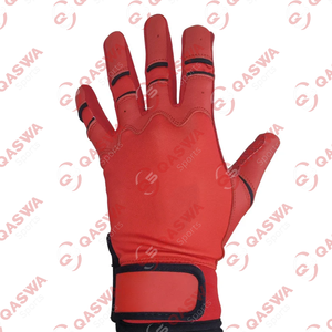 Guantes de Béisbol de Cuero de Alto Rendimiento con Cierre de Gancho y Bucle, Color Personalizado, Duraderos, Cómodos, con Puño Corto para Entrenamiento - Product Image 2