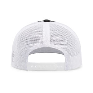 Casquettes de camionneur en daim personnalisées à 5 panneaux de haute qualité casquettes de baseball imperméables à faible quantité minimale de commande pour camionneur - Product Image 3