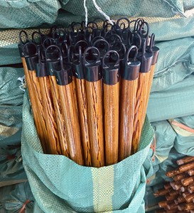 PALO DE ESCOBA DE MADERA 120CM FÁBRICA RECUBIERTA DE PVC DE MADERA MANGO DE ESCOBA DE MADERA + 84-961-633-908 - Product Image 4