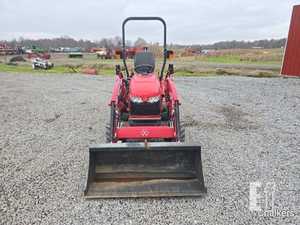 Tracteur à roues Massey Ferguson GC1725MB, tondeuse autoportée, mini-chargeur, moteur Robin 25 CV, 1835E 2860M 2860E 2850M, composants principaux - Product Image 2