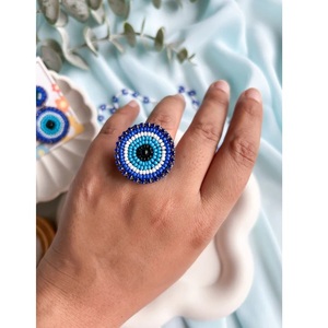 Paquete surtido de anillos de cuentas minimalistas hechos a mano de calidad de exportación para mujeres disponibles para precio de exportación Proveedor de joyería - Product Image 2