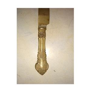 Ensemble de cuillères à dîner et d'ustensiles en acier inoxydable Offre Spéciale, couverts de fête en laiton pur, couleur or rose, service de couverts brossés - Product Image 2