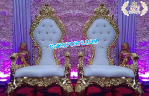 Sillas de boda para novio y novia, a precio al por mayor - Product Image 6