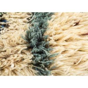 พรมขนสัตว์ถักมือสีเขียวซูริ รุ่น Paem-664 สำหรับใช้ในบ้าน ลายแบบนามธรรม - Product Image 3