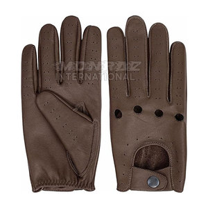 Gants de conduite automobile en cuir PU de haute qualité Gants de conduite unisexe compatibles avec l'écran tactile Vente en gros Hommes - Product Image 1