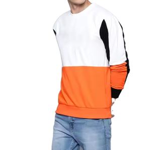 Diseño personalizado logotipo personalizado hombres sudadera alta calidad transpirable algodón mezclado ecológico polar pulóver suéter - Product Image 1