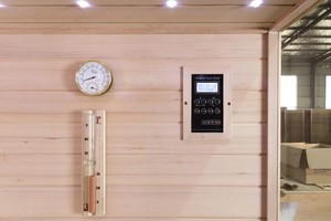 NOUVEAU SAUNA SPA VAPORISANT TRADITIONNEL CANADIEN EN HEMLOCK POUR DEUX PERSONNES, À DÉGUSTATION SÈCHE ET HUMIDE, DE STYLE SUÉDOIS - Product Image 6