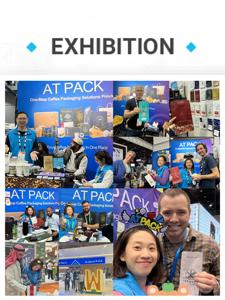 בבית 250g הסיטונאי g 12 עוז תחתון אריזה לחות קפה שקיות שחור שסתום רוכסן אריזה מותאם אישית לוגו - Product Image 6