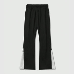 Pantalons pour hommes en polaire et respirants lavés avec logo personnalisé OEM Pantalon de survêtement évasé imprimé DTG pour hommes - Product Image 6