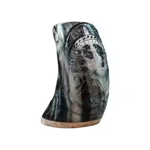 แก้วดื่มรูปควายฮอร์นแก้วแบบสั่งทำคุณภาพสูงแก้วมักทำมือแบบมีเอกลักษณ์ - Product Image 4