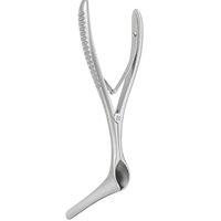 Spéculum nasal ORL médical KILLIAN 75X7 MM 3 numéros de qualité chirurgicale en acier inoxydable Spéculum de septum Manuel Source d'alimentation aseptique