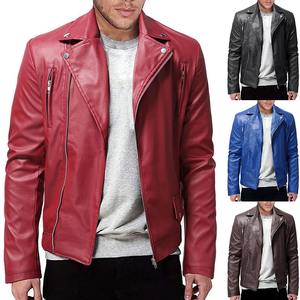 2025 chaquetas de hombre personalizadas ropa Casual ropa nueva llegada chaquetas de hombre chaqueta de cuero de diseño de moda de alta calidad para hombre - Product Image 6
