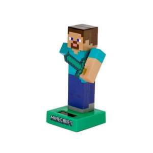 Figurine animée Wobbly de Steve Solar Pal pour Minecraft – Produit dérivé - Product Image 3