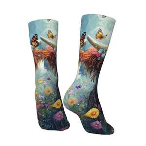 Moisture Wicking Sports <b>Socks</b> Breathable Fabric Soft and Durable Fit for <b>Long</b> Hours of Use - Product Image 4