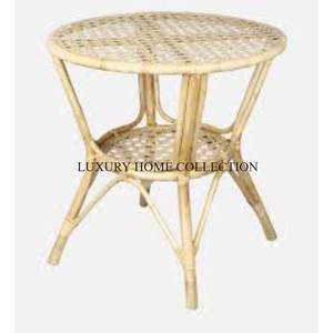 Derniers meubles de table centrale en rotin de couleur noire et jute de créateur Table de luxe de forme personnalisée de qualité exclusive standard - Product Image 6