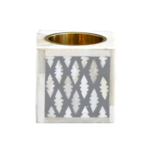 Fregona de alta calidad con incrustaciones de hueso, diseño Floral blanco, quemador de incienso Bakhoor para decoración, hogar, cocina, sala de estar de la India - Product Image 1