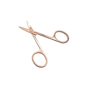 Wholesale Beauty Stainless Steel Curved Sharp Blade Tip <b>Cuticle</b> <b>Scissors</b> Square Hole Durable Professional Manicure Pedicure Use - Product Image 3