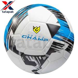 Logotipo personalizable Unisex Adultos PVC Fútbol Tamaño 5 Balón de fútbol profesional para entrenamiento al aire libre y partido Butilo Vejiga - Product Image 5