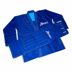Uniforme de Jiu Jitsu Gi brasileño profesional, ropa BJJ de algodón personalizada, diseño de corte bordado, función elástica para boxeo, artes marciales - Product Image 6