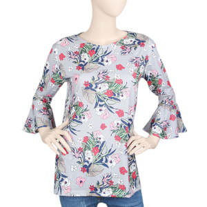 Women's Full Sleeves Top - Grey - Product Image 2