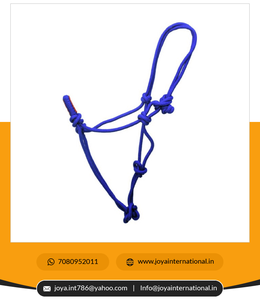 2022 Venta caliente de alta calidad de cuerda personalizada Halter cuerda Halter con banda de nariz trenzada inteligente - Product Image 6