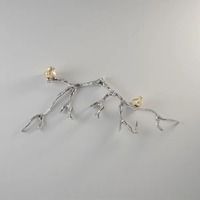 Premium de haute qualité en métal mur Art Sculpture vente chaude moderne abstrait à la main tenture murale pour la décoration intérieure