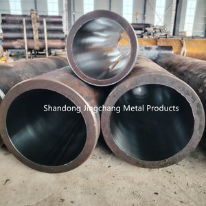 ท่อไฮดรอลิกคาร์บอนไร้รอยต่อเส้นผ่านศูนย์กลาง46มม. 38มม. Aisi 1020 1010 4130 34CrMo4ท่อเหล็กหล่อ St52 St35.8ไฮดรอลิกไร้รอยต่อ - Product Image 5