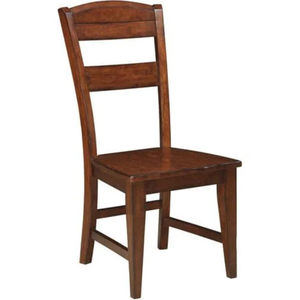 Juego de sillas de comedor de estilo misión de madera maciza creativa de 2 sillas traseras de diseño clásico para cocina, cafetería y uso doméstico - Product Image 6