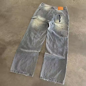 Diseño personalizado algodón poliéster hecho strass pantalón peso ligero de calidad superior strass pantalón para hombres - Product Image 3