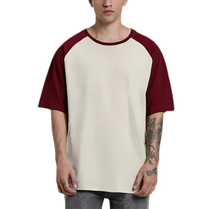 Camisetas raglán de moda para hombre, camisetas con hombros caídos, camisetas raglán de moda para hombre, camisetas raglán de béisbol para hombre - Product Image 1