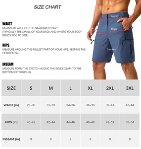 Custom Wholesale Cargo <b>Shorts</b> Pocket Quick Dry Lightweight Stretch Polyester Outdoor Fishing Golf <b>Hiking</b> WearDDP shipping - Product Image 6