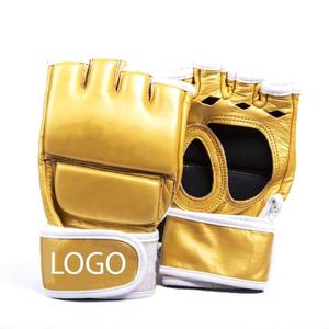Gants de grattage demi-doigt, Logo personnalisé, gants Mma de votre propre Design, vente en gros - Product Image 1
