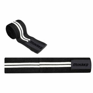 Rodilleras de algodón de alta calidad Fitness Gym Workout Heavy Duty Unisex Custom Logo Low MOQ Made Pakistan Powerlifting Rodilleras - Product Image 5